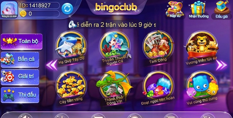 Trải nghiệm giao diện chất lượng và âm thanh sống động trong game