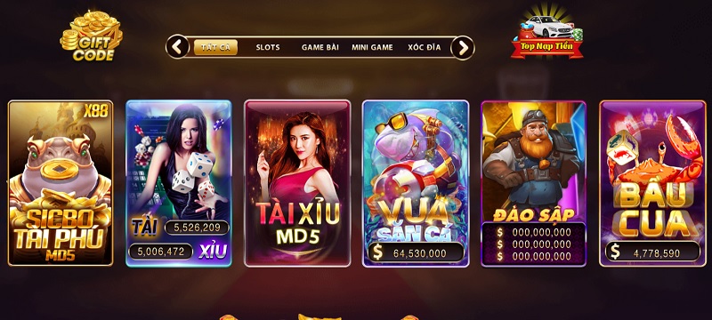 Kho game cá cược tại Vin Club: chất lượng đỉnh cao